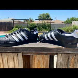 Black adidas shoes size 8 1/2 women’s